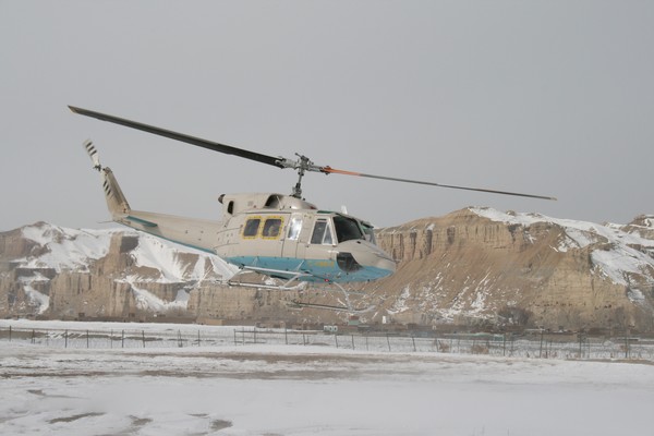 Bell 212 Helicopter 